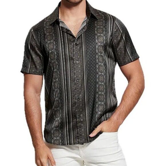 GUESS Charm Mosaic Shirt - Picture 1 of 6